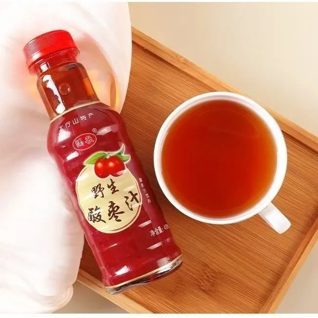 美意颂邢台特产野生酸枣汁美410ml酸甜可口果味饮料酸酸甜甜植物6瓶12瓶 410ml*6瓶