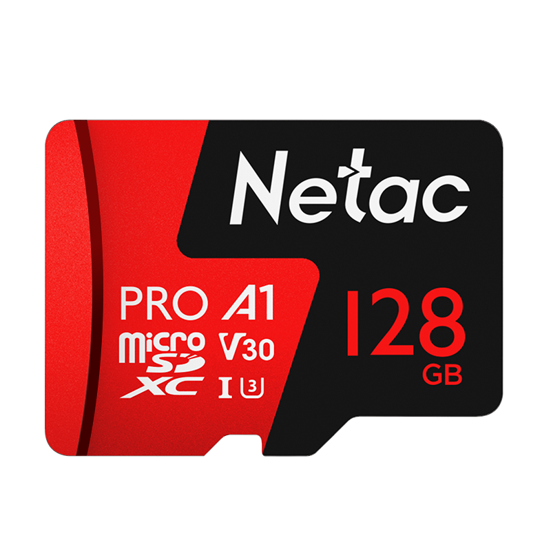 Netac 朗科 P500 至尊PRO版 Micro-SD存储卡 128GB（USH-I、V30、U3、A1）