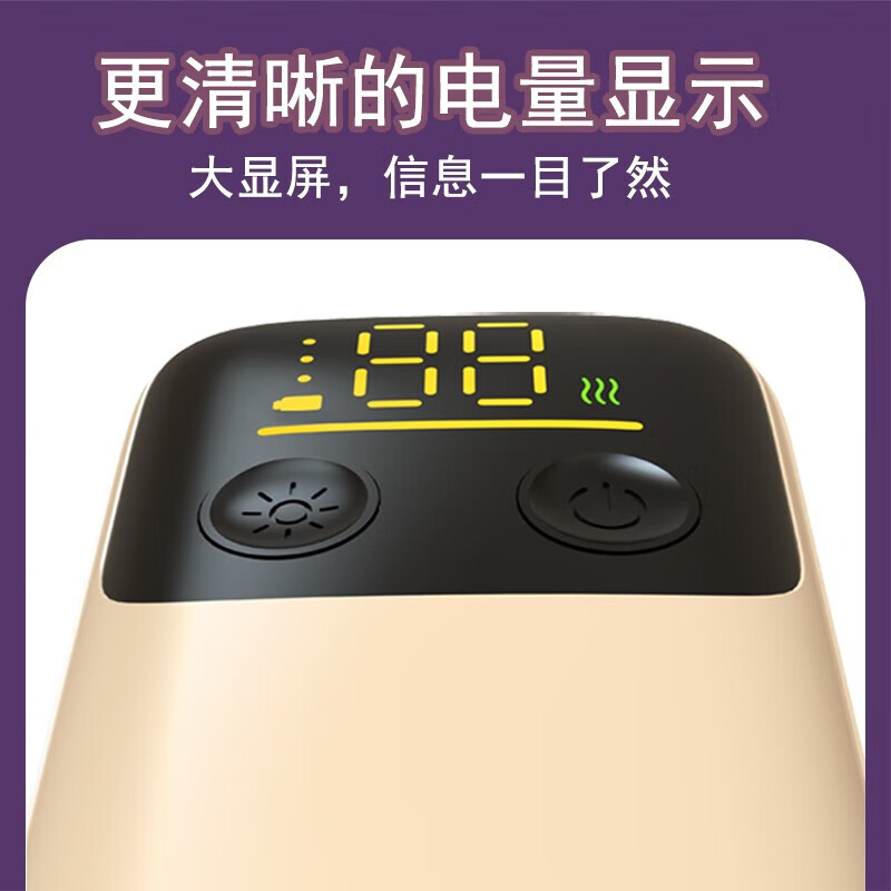 XEAMUN充电式无线便携暖奶器宝宝婴儿外出温奶器神器 第4代【6000ml标准版】快充/速热