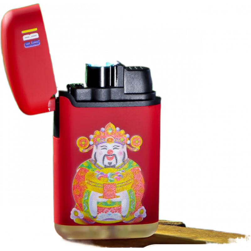 大船復(fù)古打火機(jī)防風(fēng)創(chuàng)意個(gè)性翻蓋點(diǎn)煙器充氣網(wǎng)紅同款時(shí)尚直沖火機(jī) 恭喜發(fā)財(cái)_【不含禮盒】