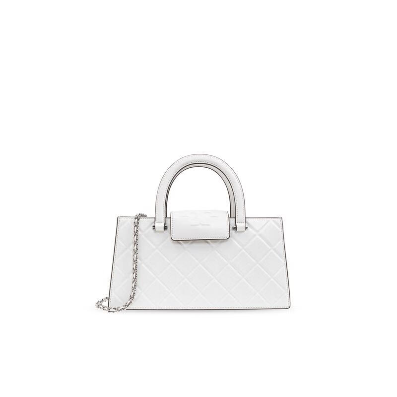 汤丽柏琦（Tory Burch）女士手提包简约通勤大容量实用百搭白色包包 白色 TU