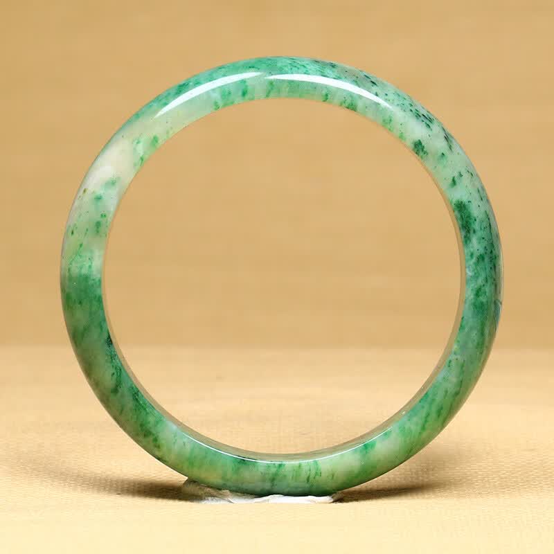 南阳独山玉手镯老坑天蓝料独玉镯子送老师节日礼物55-5 2910     内径59.2