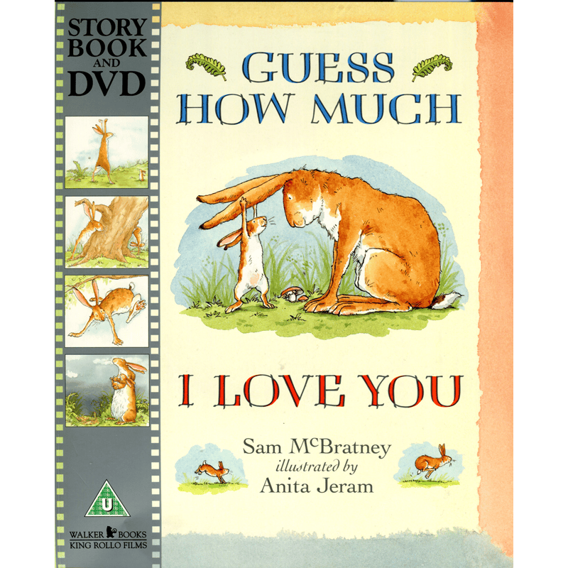 猜猜我有多爱你 Guess How Much I Love You with DVD