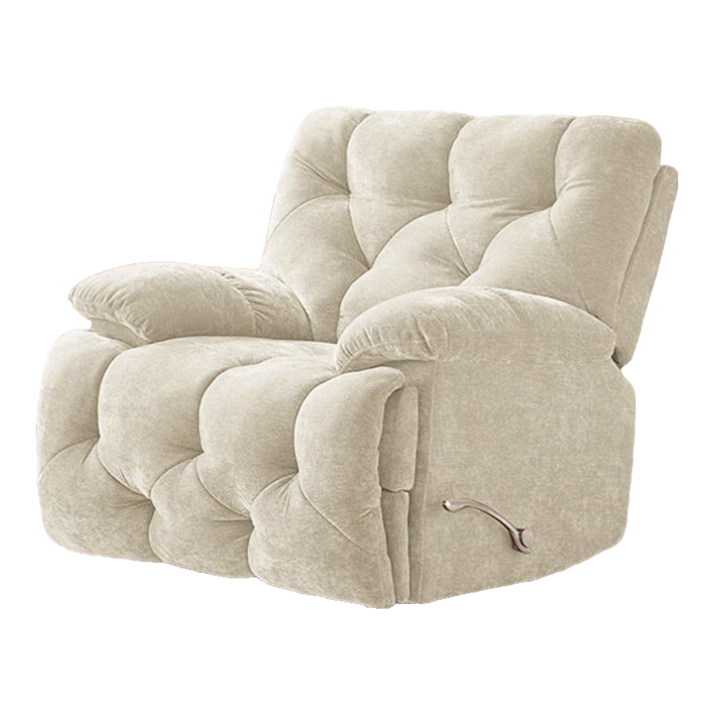 牧席客廳單人沙發(fā)法式云朵中古風(fēng)電動(dòng)設(shè)計(jì)師太空多功能按摩椅懶人沙發(fā) 4-米白色-熠閃質(zhì)感雪尼爾 電動(dòng)-躺+搖+270°旋轉(zhuǎn)+按摩加熱