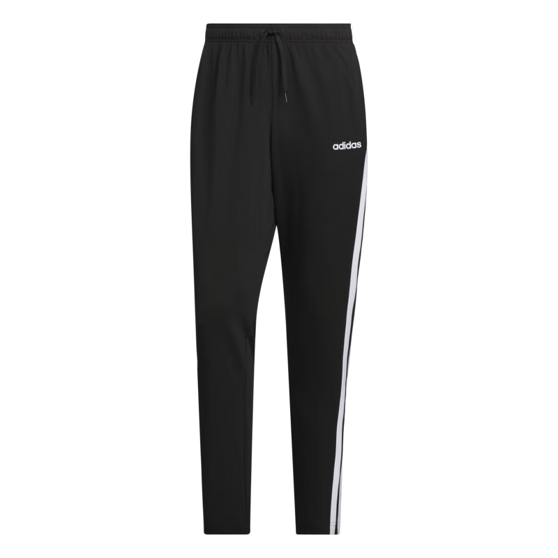 adidas情侶款休閑運動褲男女春季新款阿迪達斯官方輕運動   黑色/白色   3XL
