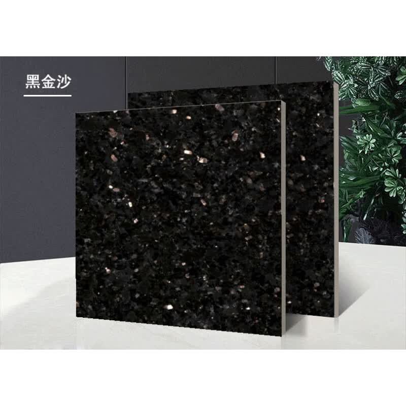 大理石过门石门槛石飘窗人造石窗台石挡水条黑金沙入户石定制 黑色