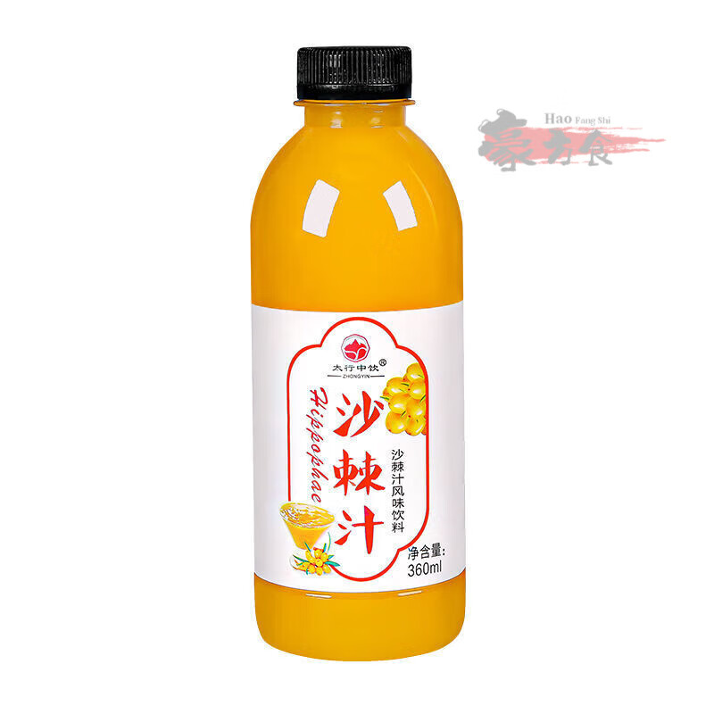 沙棘汁整箱批发360ml*瓶正宗沙棘原浆VC果汁饮料促销 工厂直发【 :抢[精品24瓶装]加厚装
