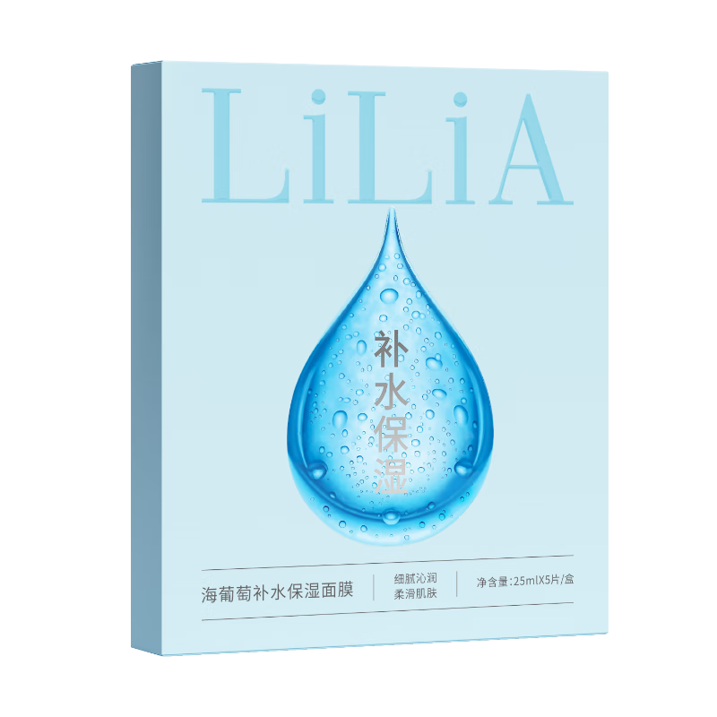 LiLiA׼�и���������Ĥ��ˮ��ʪ�����������������м�����������Ƭ��Ĥ ��ˮ��ʪ׼�и���Ĥ6��30Ƭװ 61.13Ԫ��յ�