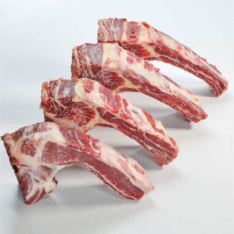 同款原装进口清真肋眼骨手把牛骨牛肋排带脊骨牛脊骨带排肉 战斧牛排
