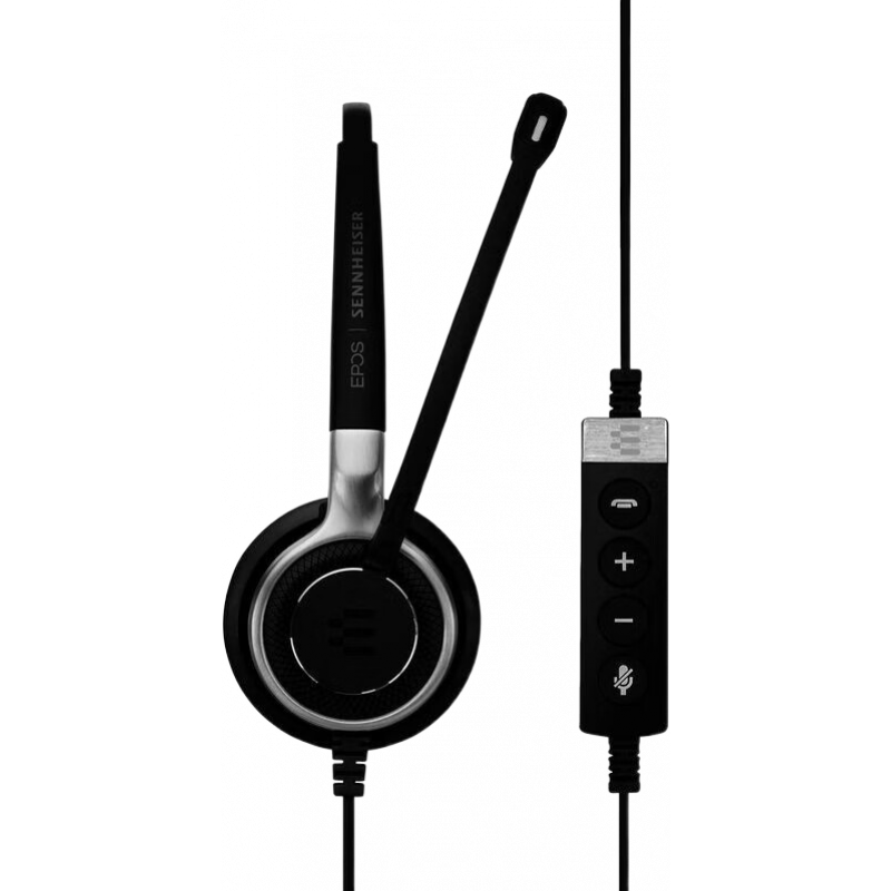 森海塞尔森海塞尔EPOS SC 660 USB ML双面商务耳机有线话务耳机 黑色