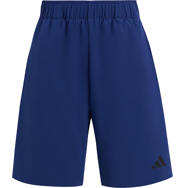 阿迪達(dá)斯 （adidas）童裝兒童短褲25夏新款休閑運(yùn)動(dòng)短褲百搭潮流梭織短褲KG3131 KG3131 110