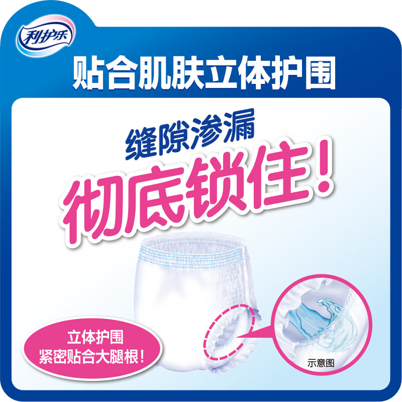 LIVEDO利宝德利护乐日本进口日用成人纸尿裤纸尿片老人用尿垫内置除臭尿不湿 XL 950x1250mm 16片【轻薄透气】