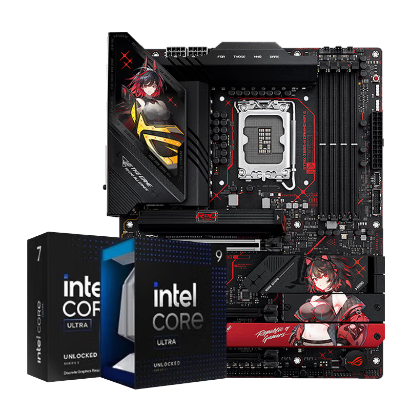 ڲ˶ Intel Ultra 5 245KFuװ Ultra 7 265KF/7 265K/9 285K  Z890CPUװ ROG Z890-H GAMING WIFI S Intelװ Ultra 7 265K 4063Ԫ()
