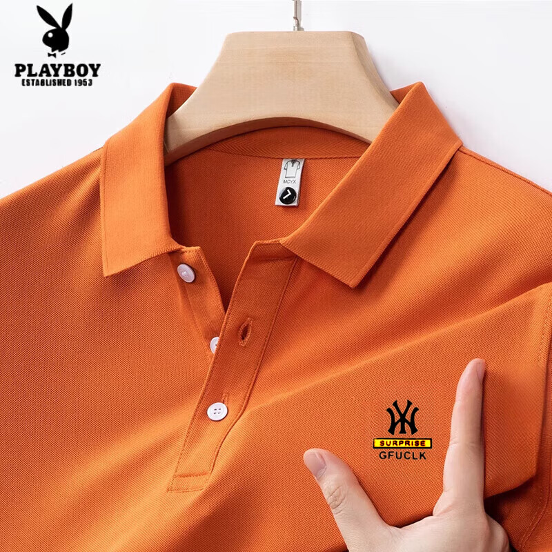PLAYBOY�������� ����͸��POLO�� YW001 ��ɫ XL 175