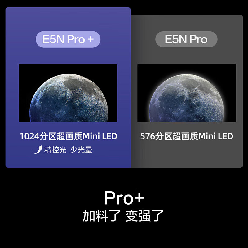 海信电视85E5N Pro+ 85英寸 1024分区Mini LED 288Hz高刷 超薄大屏智慧屏E5NPRO升级 85英寸 85E5N PRO升级款