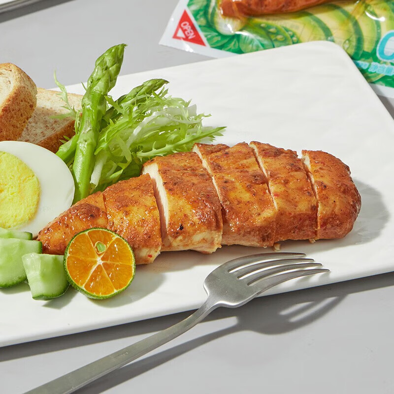 优形（ishape）【任意选购10件】鸡胸肉生鲜鸡肉开袋即食速食充饥饱腹鸡肉零轻食 沙拉鸡胸肉奥尔良100g*1