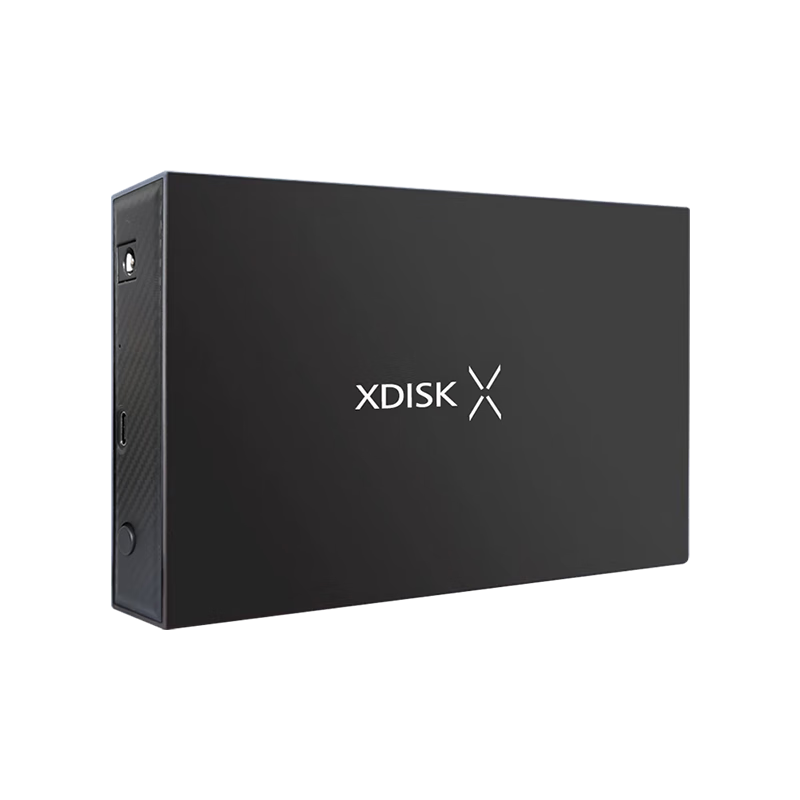 小盘(XDISK)6TB移动硬盘USB3.1桌面硬盘TypeC外接电脑电视游戏硬盘金属3.5英寸硬盘家庭数据仓库