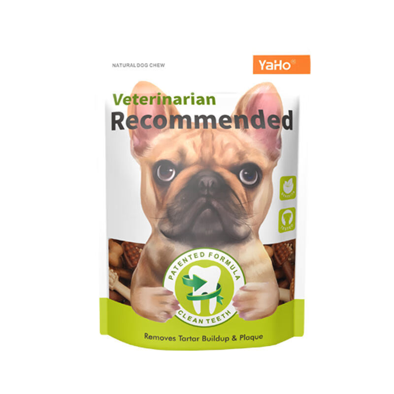 亞禾狗狗磨牙棒幼犬小型犬零食中型犬泰迪博美柯 4包 混合味