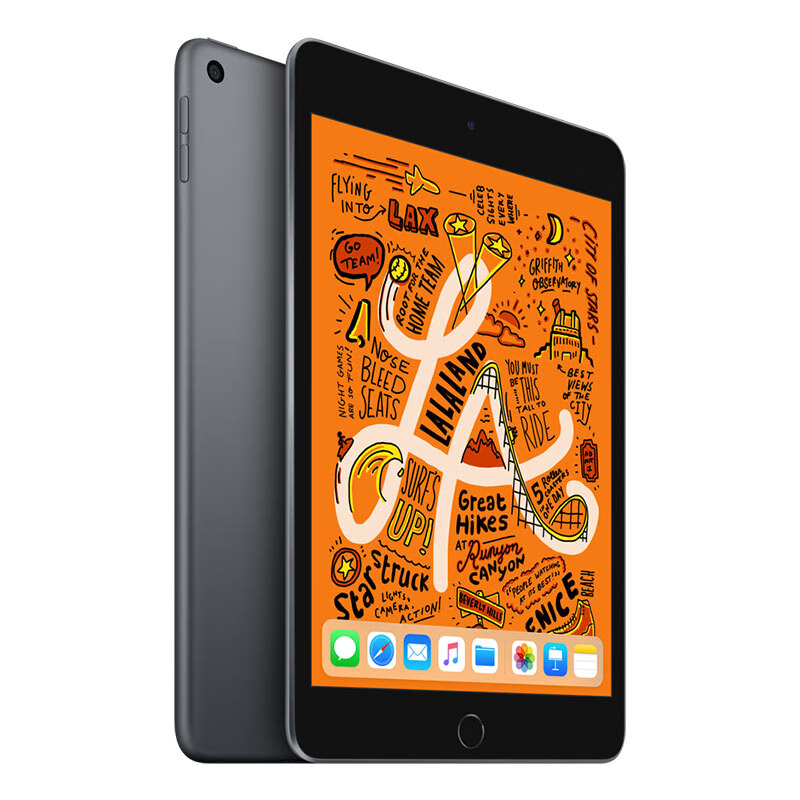 Apple【壳膜套装】 iPad mini 5 2019年新款平板电脑 7.9英寸（256G WLAN版/A12芯片/MUU32CH/A）深空灰色