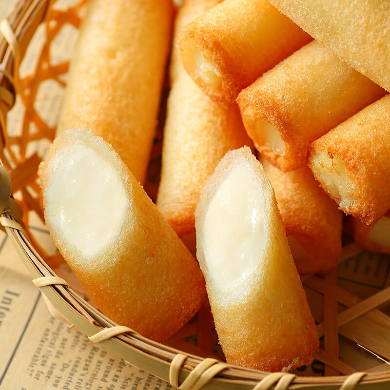 阿诺炸牛奶三个口味组合 共810g 炸鲜奶下午茶点心油炸空气炸锅食材 脆皮奶卷1袋+相思双皮奶*1袋+脆皮牛奶*1袋