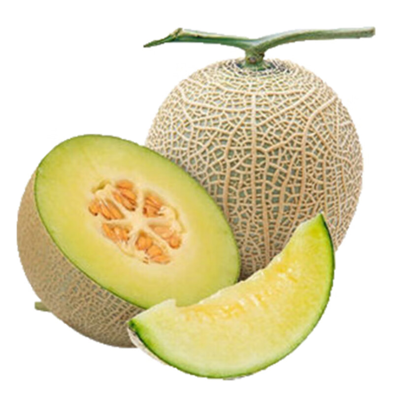 橙小士 海南网纹瓜 冰淇淋蜜瓜糯甜瓜海南新鲜水果热带年货礼盒 5斤优选【2-4个】净果4.5斤
