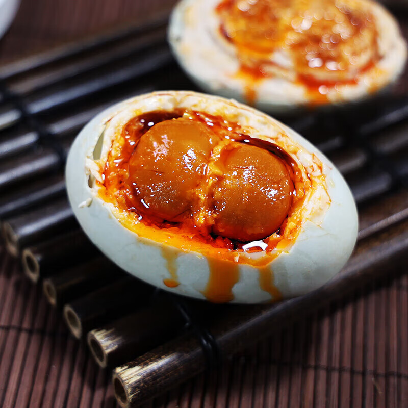 双黄咸鹅蛋沂蒙山土特产双黄咸蛋大鹅蛋腌制鹅蛋特大双黄土鹅蛋 沂蒙山特产装板装10/枚*1箱 单枚克重：130-160克