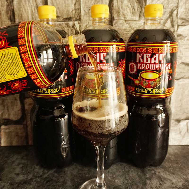 1.5L/瓶俄罗斯进口三古拉依格瓦斯饮料 面包发酵大瓶装碳酸饮料克瓦斯 1.5升*6桶怎么看?