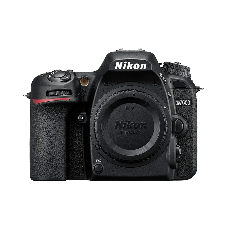 Nikon 尼康 D7500 APS-C画幅 数码单反相机 黑色 单机身