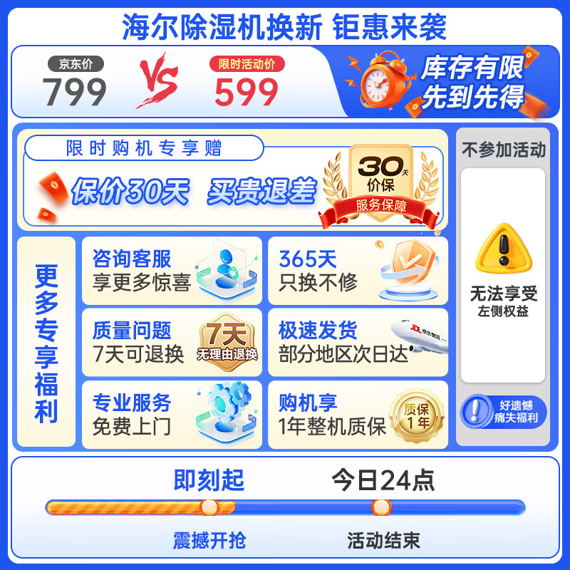 海尔(haier)空气净化器家用除甲醛除异味宠物浮毛净化器除过敏源去除甲流除烟味 净化加湿一体机KJ300F-JSQ3U1