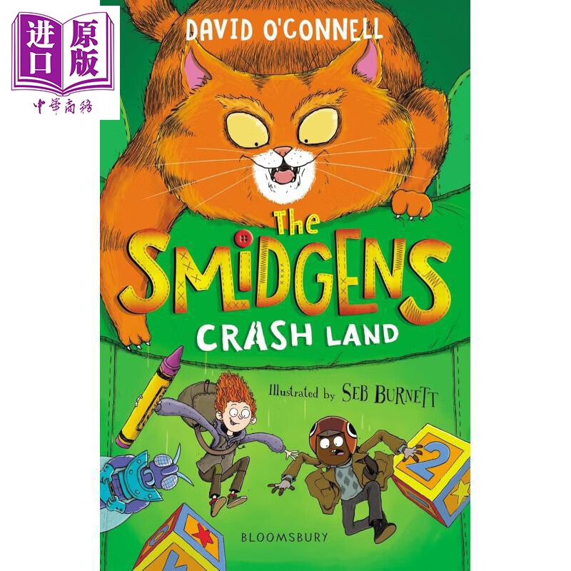 小不点游记2 The Smidgens Crash-Land 英文原版 儿童文学 奇幻冒险小说故事书 进口童书小初文学David O Connell