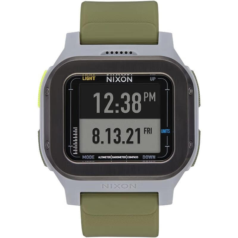 男士手表 regulus 运动休闲防水数字方形手表