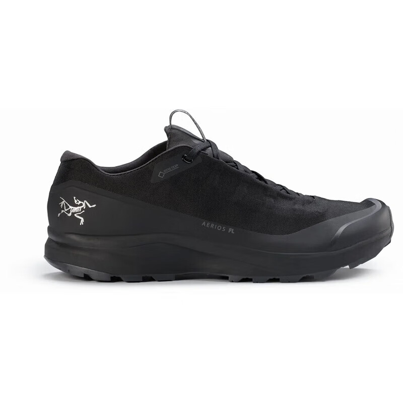 始祖鸟（ARC'TERYX）买手代购 Aerios FL GTX 防水透气 户外徒步鞋男鞋休闲运动鞋 Black 40