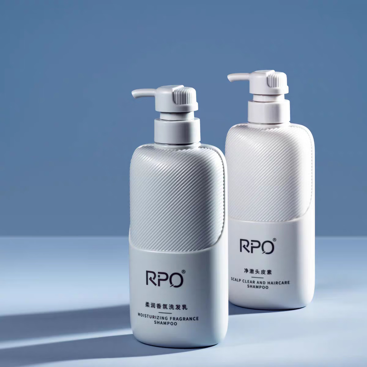 RPORPO洗护沐四件套  RPO洗护套装RPO洗发水 去屑控油蓬松洗发发乳 丝柔洗2瓶+护发素2瓶 去屑清爽控油蓬松