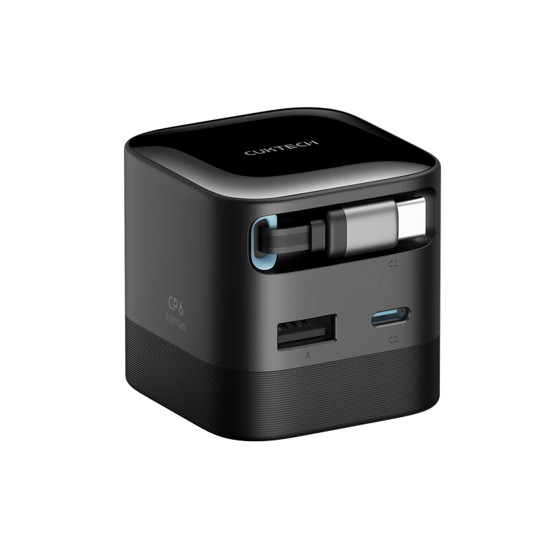 CUKTECH ��̬�� CP6 67W �����س���� Type-C������ ��ڿ�� ����ƻ��С�׻�ΪiPad�ʼǱ� 130.08Ԫ(����ȯ)