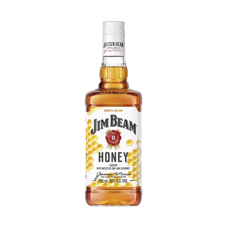 金賓（Jim Beam）蜂蜜 力嬌酒700ml波本威士忌洋酒
