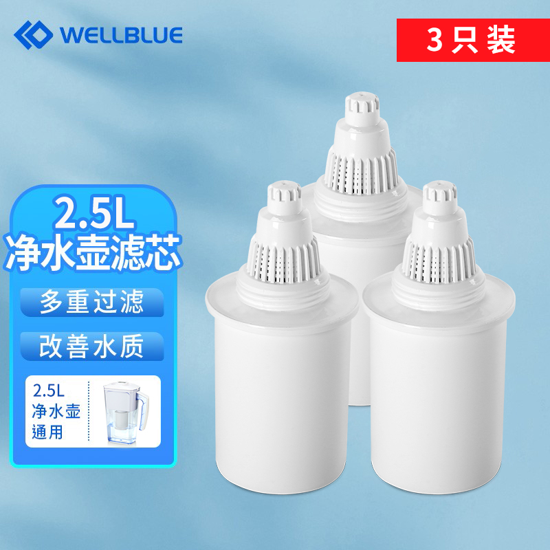 蓝盾 净水器家用富氢碱性滤水壶自来水过滤器饮水机直饮软水龙头滤芯