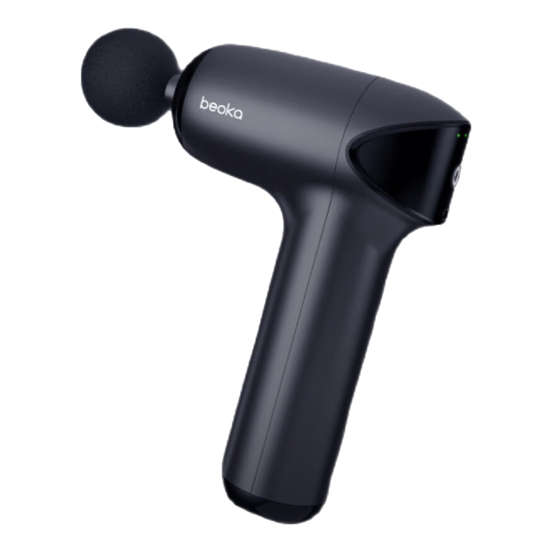 倍益康(beoka)筋膜槍 肌肉按摩器便攜迷你專業(yè)級運動健身深層放松肩頸腰背按摩器送中秋節(jié)禮物lite2黑灰色