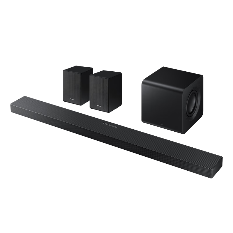 三星（SAMSUNG）HW-QS700F/XZ+9500S+后环支架 杜比全景声 回音壁 无线低音炮 蓝牙 投影仪游戏电视音响 智能APP 