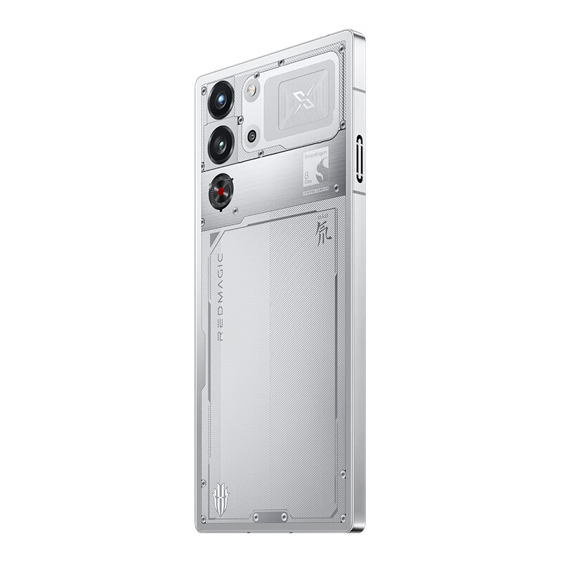 努比亚（nubia）红魔10SPro+ 16GB+512GB 氘锋透明银翼【半包手机壳套装】