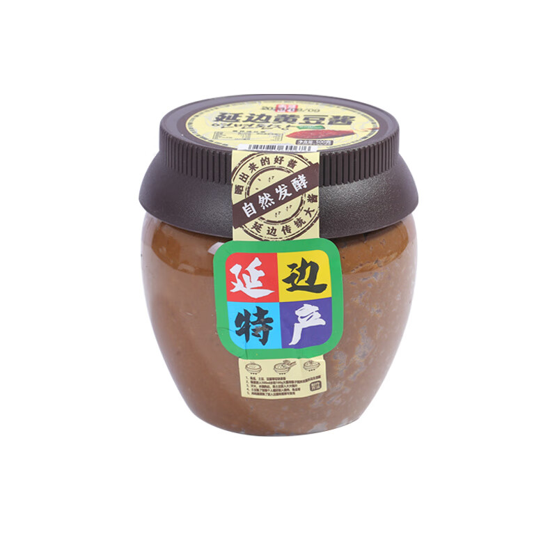 金剛山黃豆醬傳統(tǒng)農(nóng)家生大醬正宗東北豆瓣醬朝鮮族大醬湯專用醬 金剛山黃豆醬500g*1罐
