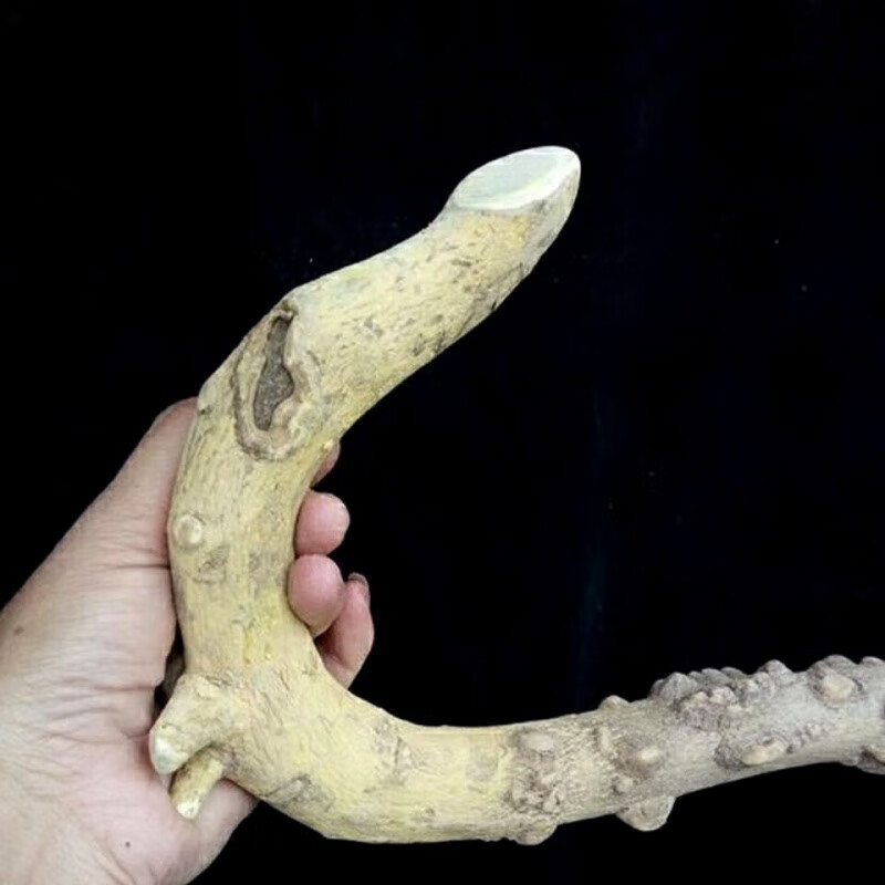 花椒木手杖拐杖拐棍登山杖老人防滑拐杖助行器户外实木保健按摩 花椒