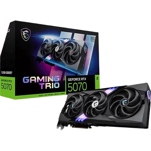 ΢�ǣ�MSI��RTX5070 ����ħ����ͼʦ�羺��Ϸרҵ���AI��������ѧϰ̨ʽ�����Կ� RTX5070 12G ħ��OC
