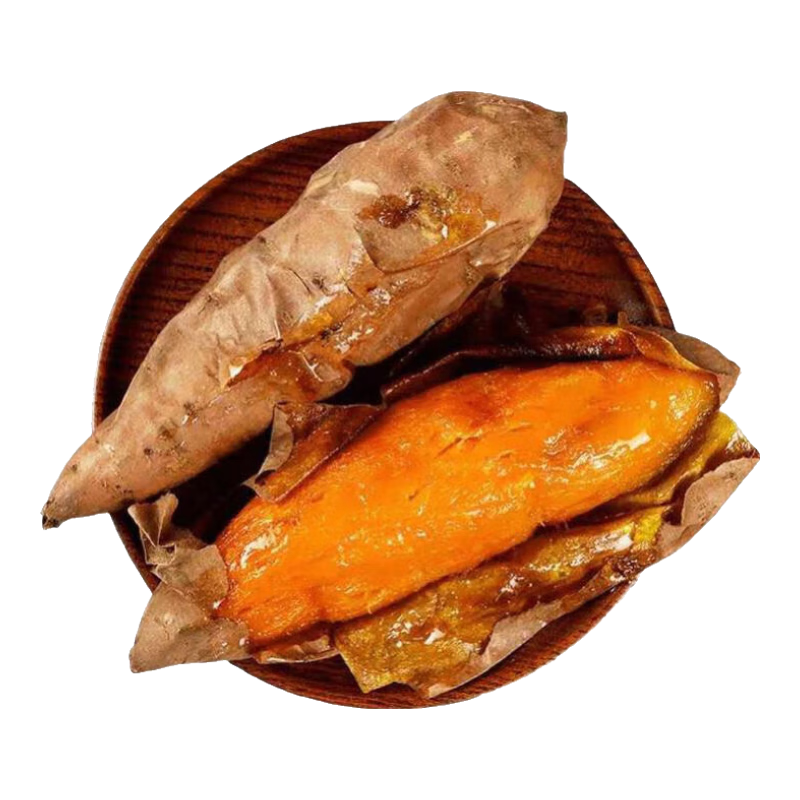 爆款山东烟薯25号整箱糖心流油正宗烤薯新鲜农家自种批发 正宗烟薯4斤 含箱 中大果（单果3两-8两）