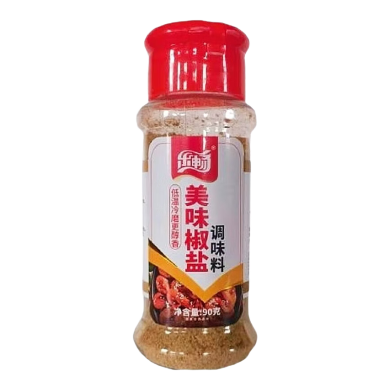乐畅塑料瓶美味椒盐90g【临期清仓】