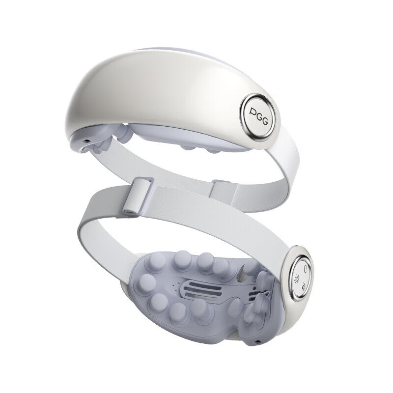 PG眼部按摩仪 蒸汽眼罩智能润眼仪热敷雾化护眼仪眼部按摩器 优雅紫E4pro(按摩+蒸汽润眼+轻音乐+蓝牙)