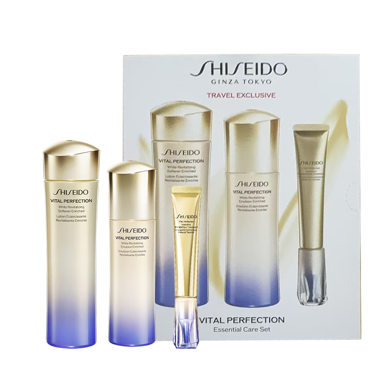 資生堂（SHISEIDO）悅薇一代水乳眼霜護膚品3件套盒套裝禮盒270ml 水乳套裝禮物
