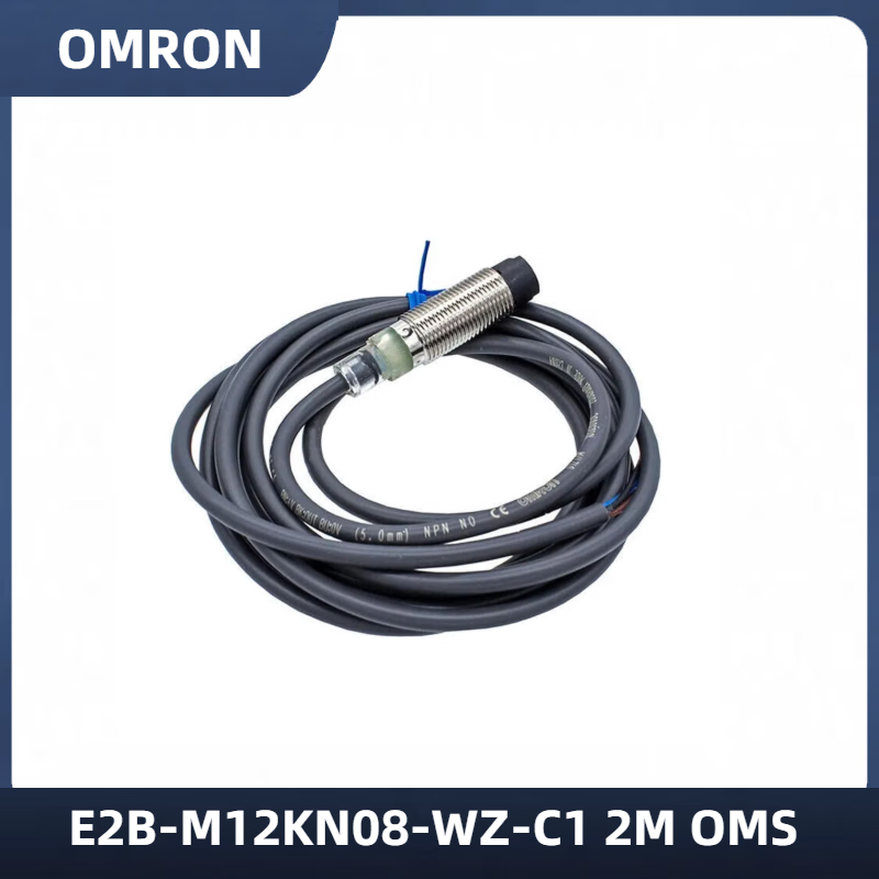 欧姆龙 接近传感器 E2B-M12KN08-WZ-C1 2M OMS 接近开关 原装OMRON
