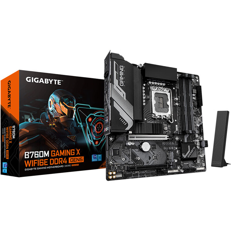 技嘉 魔鹰X B760M GAMING X WIFI6E DDR4 GEN5 图 4