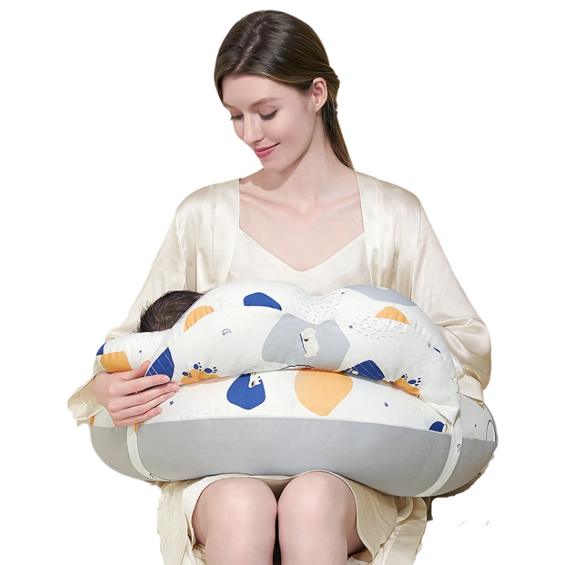 佳韻寶（Joyourbaby）哺乳枕喂奶枕護(hù)腰抱娃墊喂奶防吐奶斜坡枕喂奶神器 印象星空