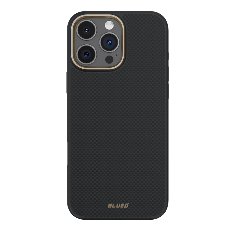 BLUEO蓝猩适用苹果16Promax手机壳iPhone16promax手机壳双拼600D芳纶纤维磁吸壳超薄肤感防摔保护套 